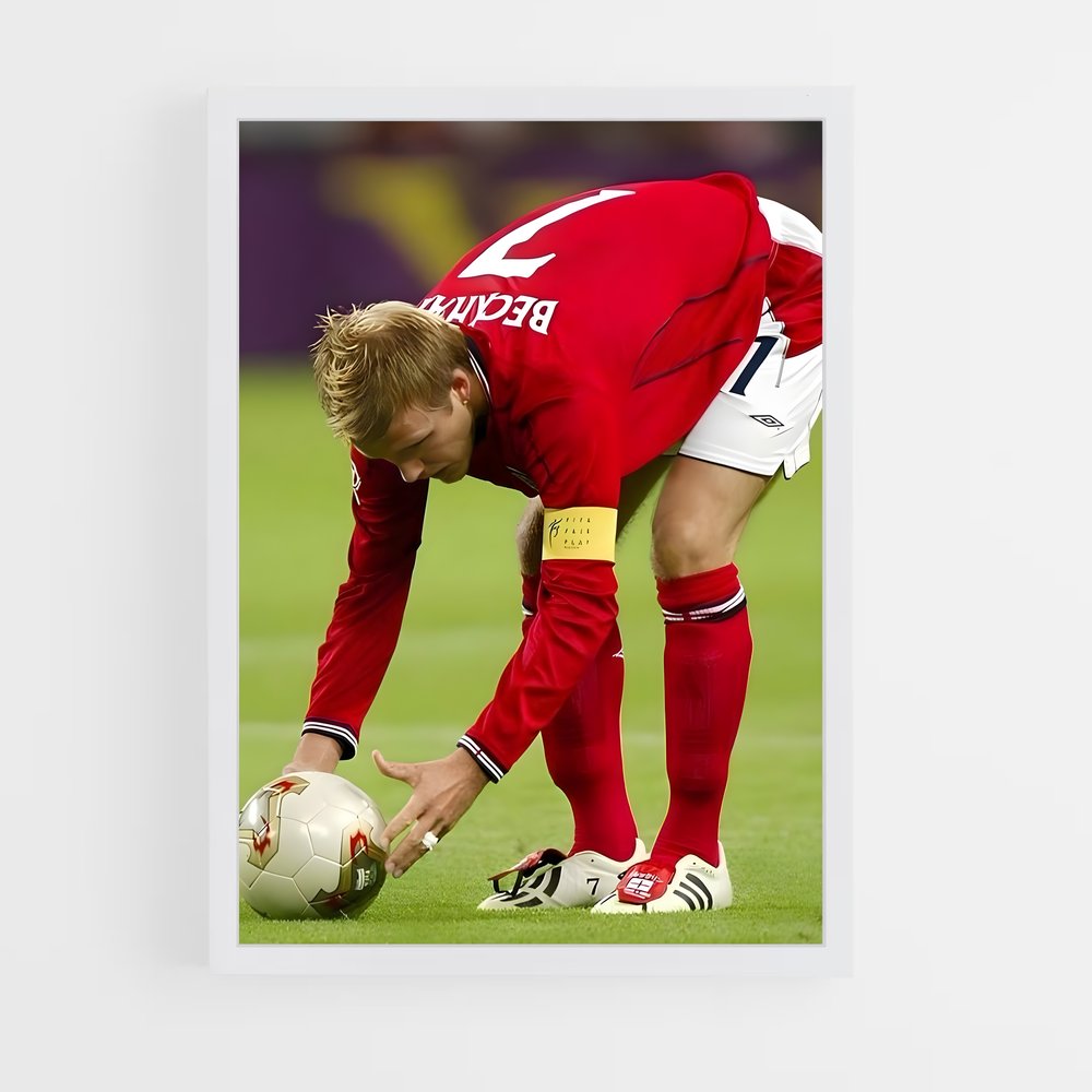 Poster David de beckham (vue 3)